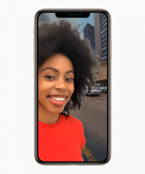 Гиф женщины, занимающейся самоубийством с новой анимированной сценой «Я» на клипах -Selfie Scenes iPhone Xs