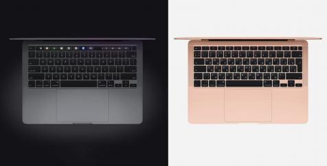 MacBook Pro 13 в сравнении с MacBook Air.