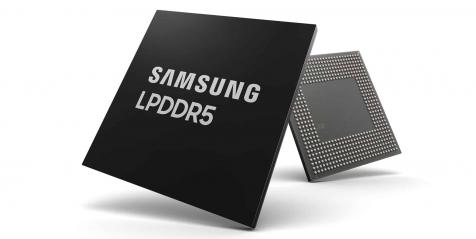 Новые 12 Гбит LPDDR5 DRAM модули памяти от компании Samsung