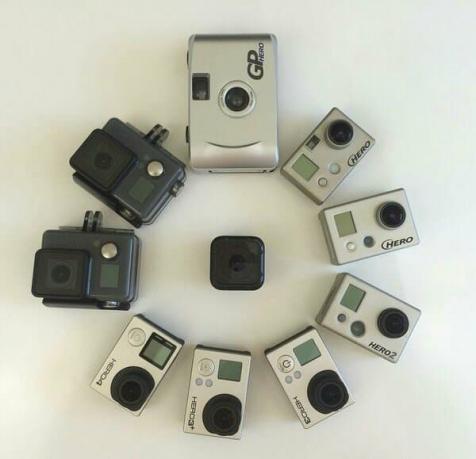 Эволюция камер GoPro