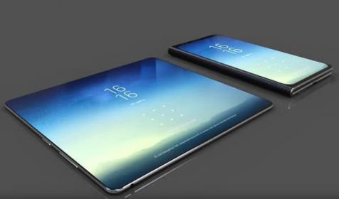 Складной смартфон от Samsung: девайс из будущего
