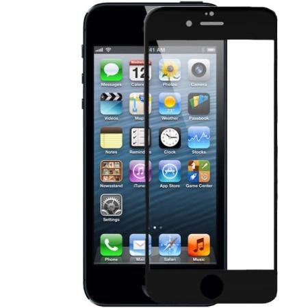 Защитное стекло Apple iPhone 5/5S/5SE (Black)
