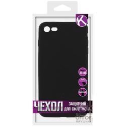 Чехол бампера силиконовый  Krutoff для iPhone 7/8 (black)