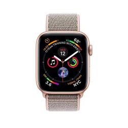 Apple Watch Gold Series 4 44mm GPS+Cellular Aluminum Case with Pink Sand Sport Loop