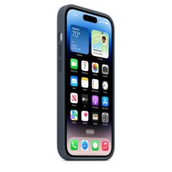 Силиконовый чехол MagSafe для iPhone 14 Pro - Storm Blue (MPTF3)