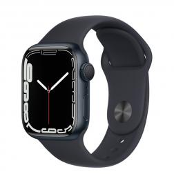Apple Watch S7 41mm Midnight Aluminum Case / Midnight Sport Band
