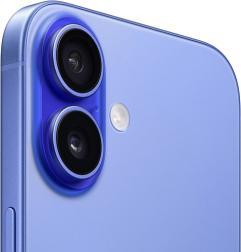 Смартфон Apple iPhone 16 128GB, Ultramarine (синий)