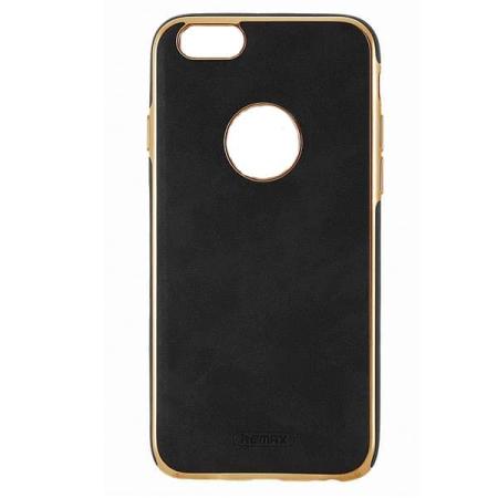 Чехол бампер кожаный Remax Beck для iPhone 7  (Black)