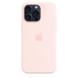 Чехол iPhone 15 Pro Max Silicone Case with MagSafe - Light Pink