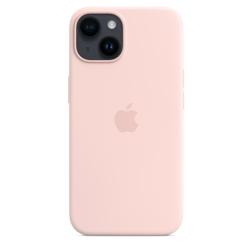 Чехол для iPhone 14 Silicone Case with MagSafe - Chalk Pink
