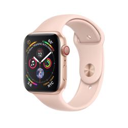 Apple Watch Gold Series 4 44mm GPS+Cellular Aluminum Case with Pink Sand Sport Band