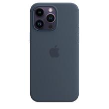 Силиконовый чехол MagSafe для iPhone 14 Pro Max - Storm Blue (MPTQ3)