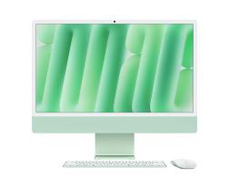 Моноблок Apple iMac 24 Retina 4,5K (M4, 8C CPU/8C GPU, 2024), 16 Гб, 256 Гб SSD, зеленый