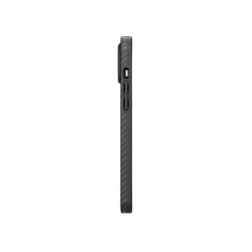 Противоударный чехол Pitaka MagEZ Pro 3 для iPhone 14 Pro (6.1"), черно-серый, кевлар (арамид)