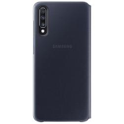 Чехол книжка для Wallet Cover для Samsung A70 (черный)