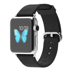 Apple Watch Series 1 38mm Stainless Steel Case with Black Classic Buckle