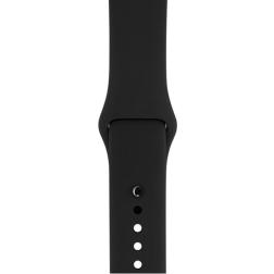 Apple Watch Series 1 38mm Space Gray Aluminum Case with Black Sport Band