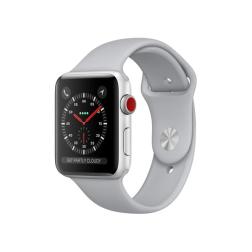 Apple Watch Series 3 42mm GPS+Cellular Silver Aluminum Case with Fog Sport Band