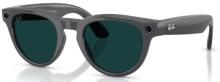 Умные очки Ray Ban Meta Headliner (Gen2) RW4013, Shiny Asteroid Grey/Transitions Emerald (8056262721360)