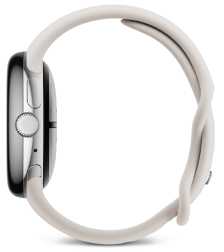Смарт-часы Google Pixel Watch 3 41mm Polished Silver Aluminum Case/Porcelain Active Band