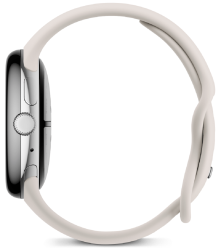 Смарт-часы Google Pixel Watch 3 45mm Polished Silver Aluminum Case/Porcelain Active Band