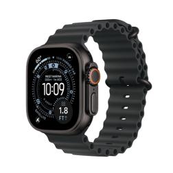 Apple Watch Ultra 3 (2025) 49mm Black Titanium Case with Black Ocean Band