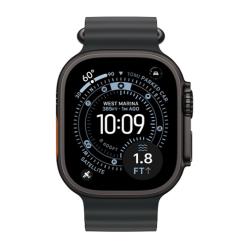 Apple Watch Ultra 3 (2025) 49mm Black Titanium Case with Black Ocean Band