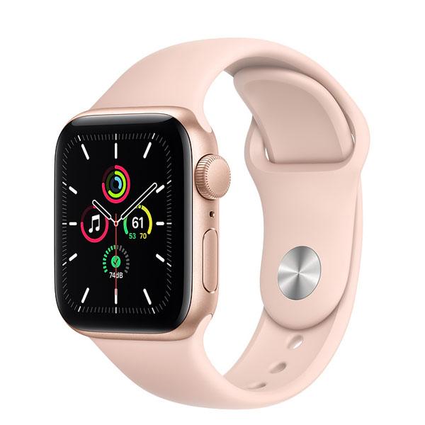 Купить Apple Watch SE 40mm GPS Gold Aluminum Case with Rose Gold Sport