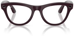 Умные очки Ray-Ban Meta Skyler (Gen2) RW4014 S52 (M), Shiny Mystic Violet /Transitions Amethyst (6701CH52)