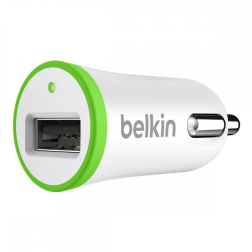 Belkin 2-Port 2.1 A+USBcable Black/White