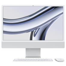 Apple iMac 24" Retina 4,5K, M3 (8C CPU, 8C GPU, 2023), 8 ГБ, 256 ГБ SSD, серебристый
