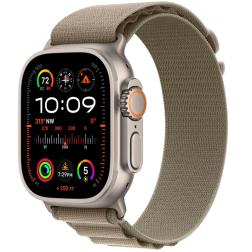 Apple Watch Ultra 2, 49мм, корпус из титана, ремешок Alpine оливкового цвета