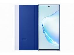 Чехол Samsung Clear View Cover Note10+ Blue