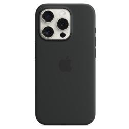 Чехол iPhone 15 Pro Silicone Case with MagSafe - Black
