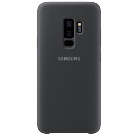 Чехол накладка Silicone Cover для Samsung S 9+ (Black)