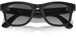 Умные очки Ray Ban Wayfarer RW4008 155-53 Matte Black/Polar Gradient Graphite (8056597988421)