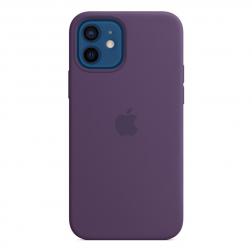Силиконовый чехол MagSafe для  iPhone 12 mini, цвет «аметист»