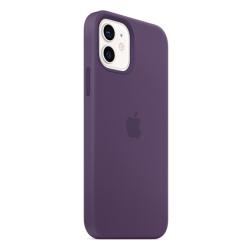 Силиконовый чехол MagSafe для  iPhone 12 mini, цвет «аметист»