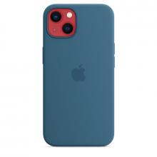 Силиконовый чехол MagSafe для iPhone 13 mini, цвет «полярная лазурь»