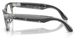 Умные очки Ray Ban Meta Wayfarer (Gen2) RW4012, Shiny Transp.Grey/Transitions Sapphire (8056262909898)