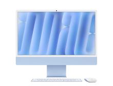 Моноблок Apple iMac 24 Retina 4,5K (M4, 10C CPU/10C GPU, 2024), 16 Гб, 1 Тб SSD, синий (Z1EP00153)
