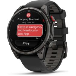 Смарт-часы Garmin Fenix 8 Pro 47 mm Amoled Sapphire Titanium Carbon Gray (010-03198-01)