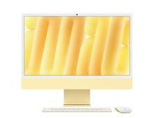 Моноблок Apple iMac 24 Retina 4,5K (M4, 10C CPU/10C GPU, 2024), 16 Гб, 512 Гб SSD, желтый (MWUX3)