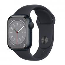 Apple Watch S8 41mm Midnight Aluminum Case / Midnight Sport Band