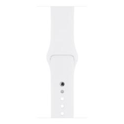 Apple Watch Series 2 38mm Silver Aluminum Case with White Sport Band