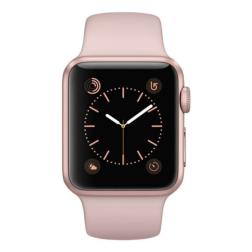 Apple Watch Series 2 38mm Rose Gold Aluminum Case with Pink Sand Sport Band