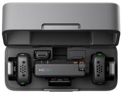 Беспроводной микрофон DJI Mic Mini (2 TX + 1 Mobile RX + Charging Case), серый