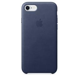 Кожаный чехол для iPhone 7 Blue