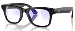 Умные очки Ray Ban Wayfarer RW4008 155-53 Shiny Black/Clear (8056597874816)