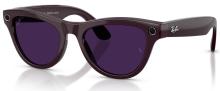 Умные очки Ray-Ban Meta Skyler (Gen2) RW4014 S52 (M), Shiny Mystic Violet /Transitions Amethyst (6701CH52)